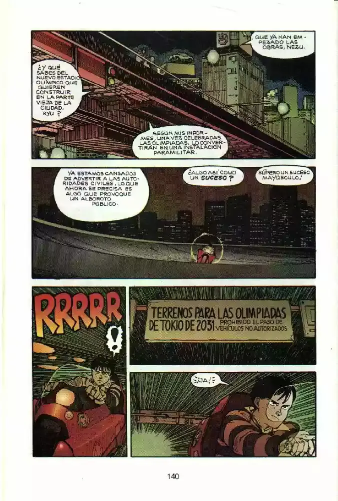 Akira capítulo 1, página 140