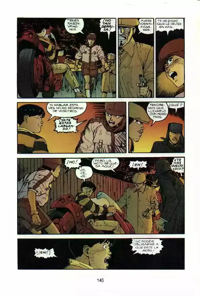 Akira capítulo 1, página 145