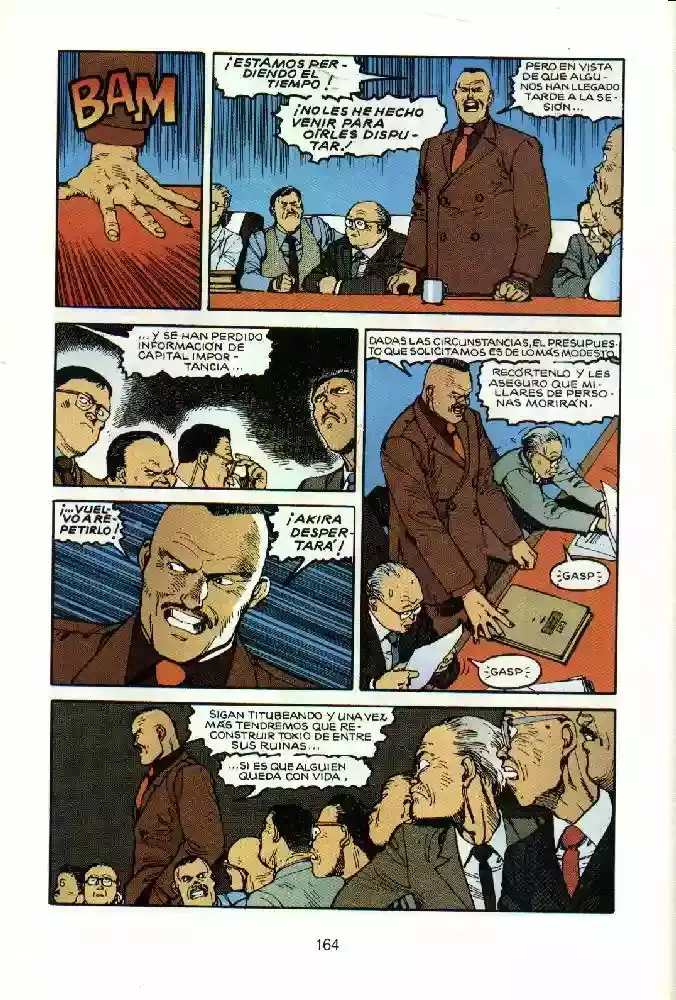 Akira capítulo 1, página 164