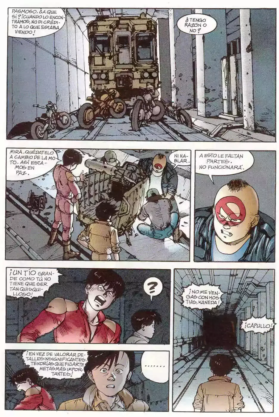 Akira capítulo 10, página 8