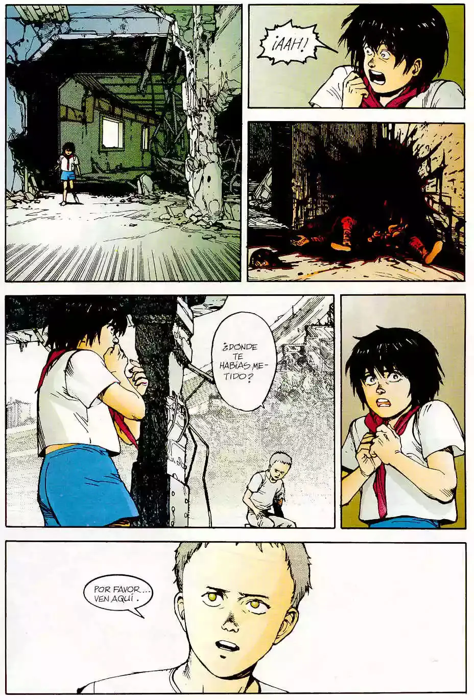 Akira capítulo 10, página 72
