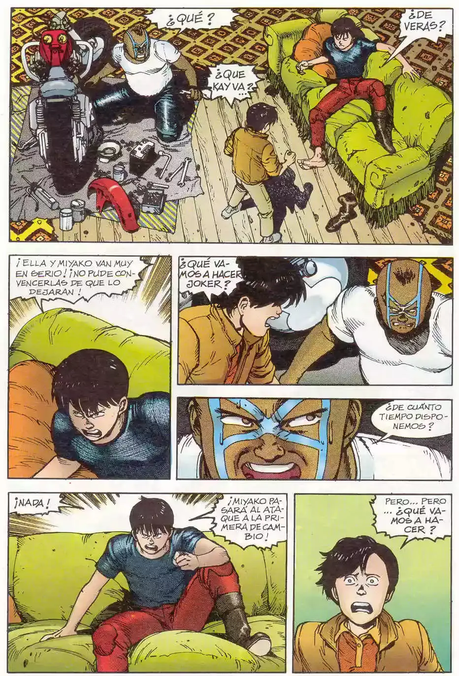 Akira capítulo 10, página 77
