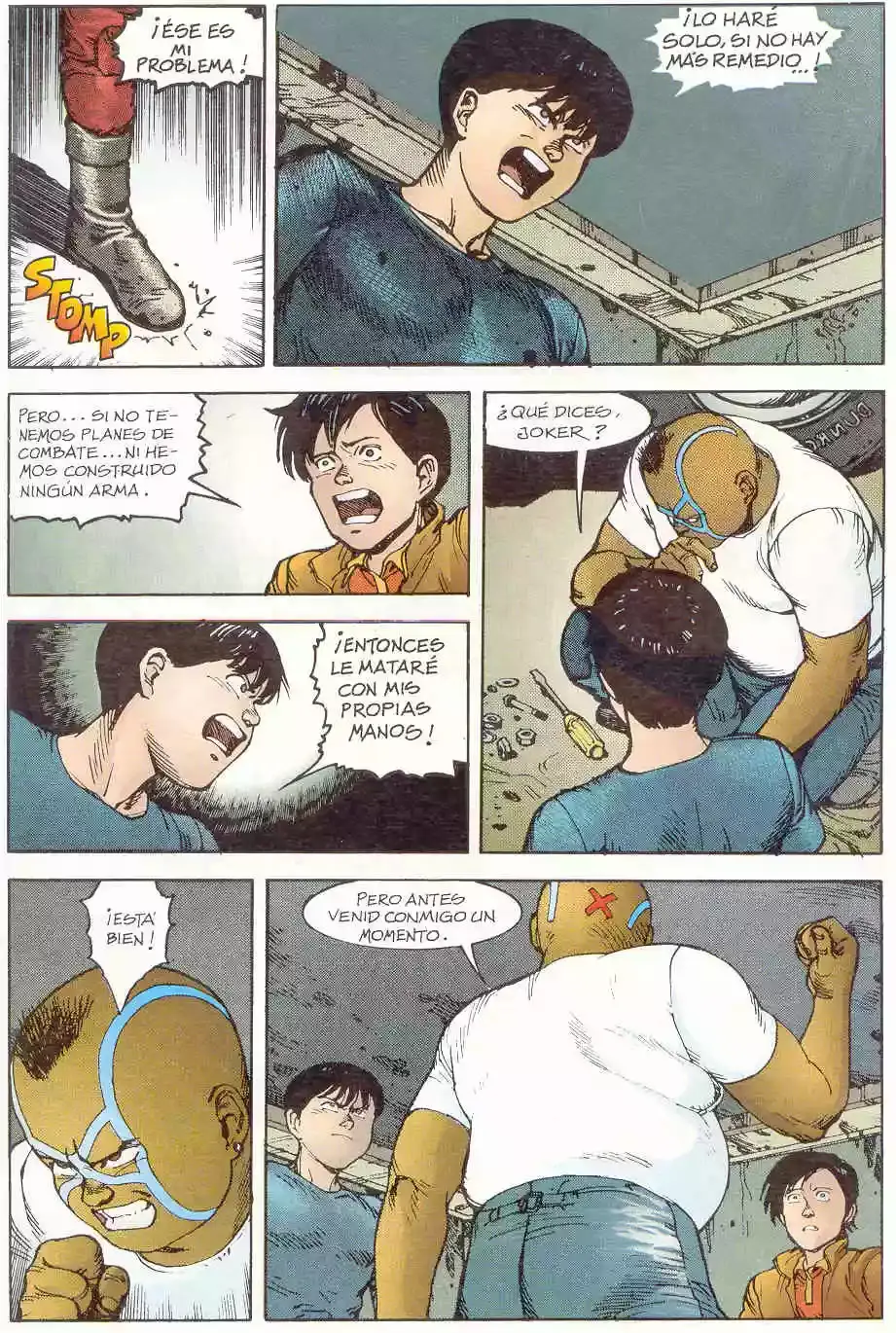 Akira capítulo 10, página 78