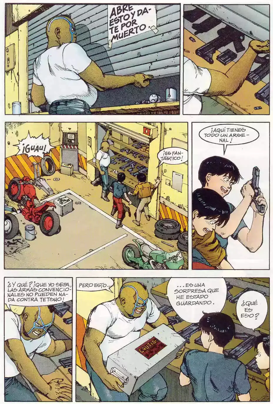 Akira capítulo 10, página 79