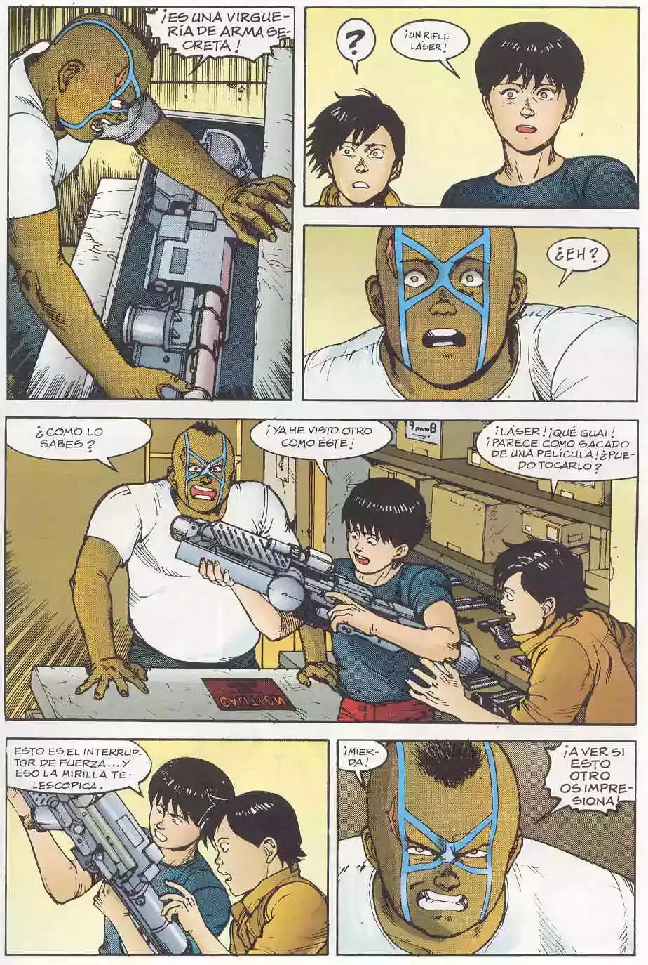 Akira capítulo 10, página 80