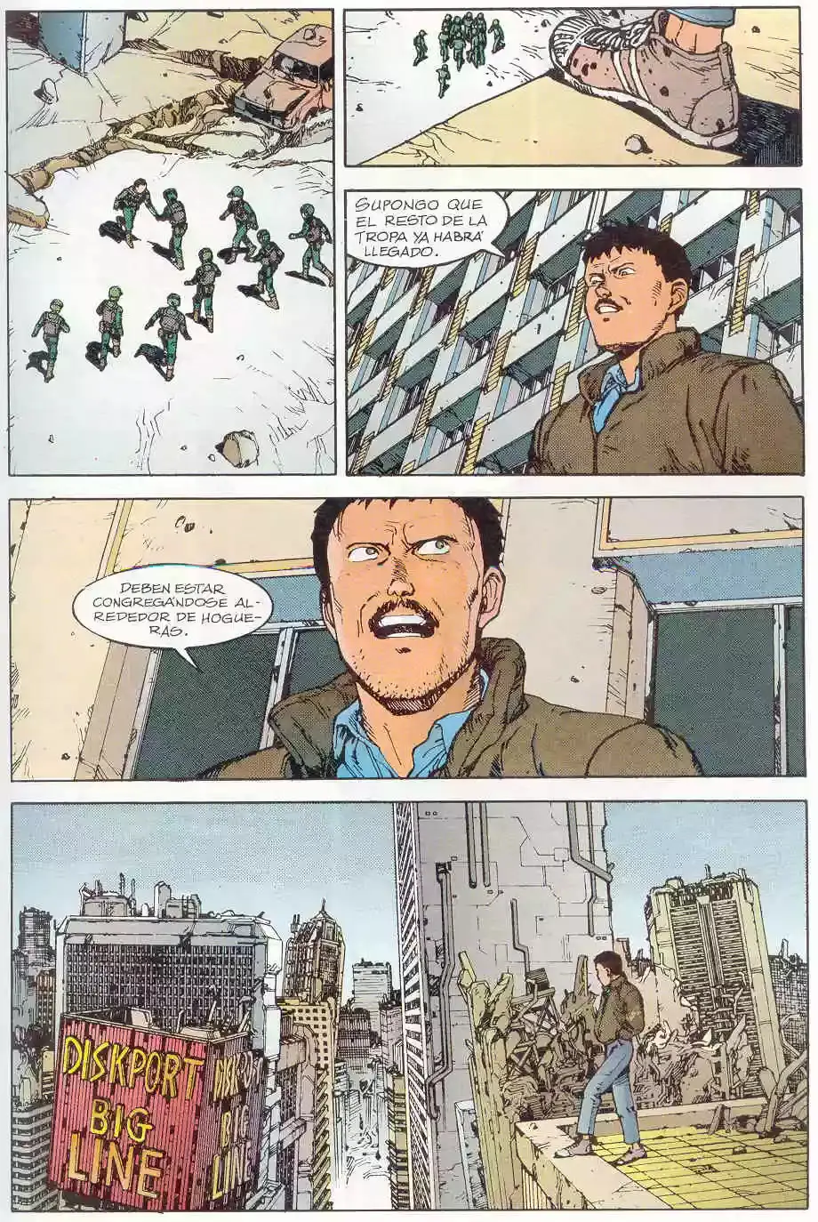 Akira capítulo 10, página 90