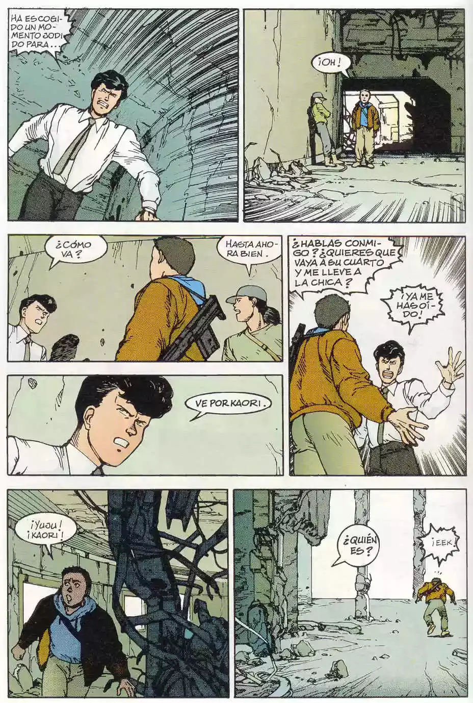 Akira capítulo 10, página 95