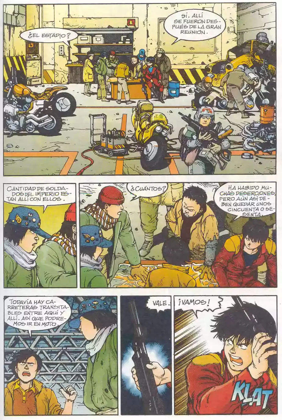 Akira capítulo 10, página 98