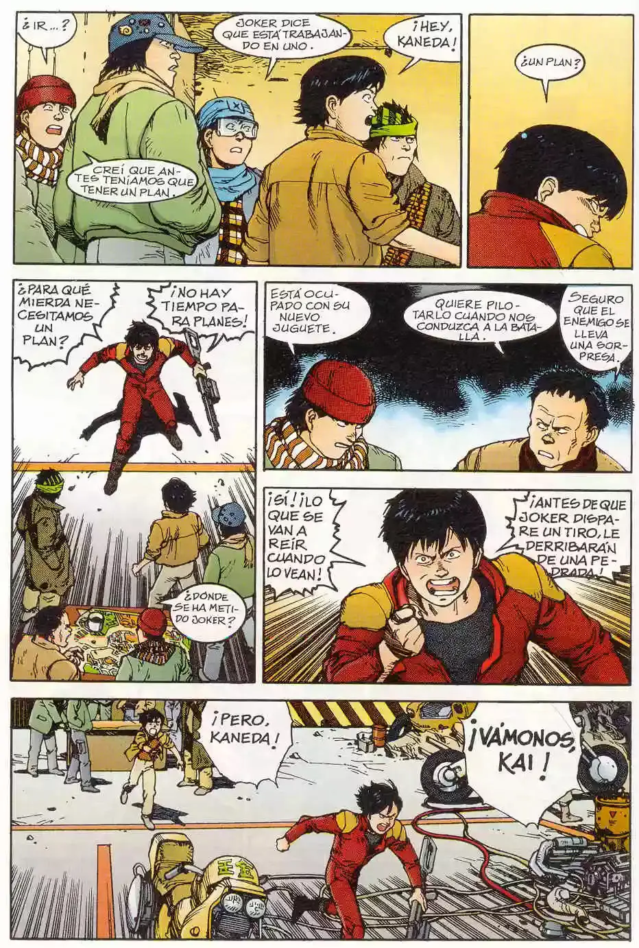Akira capítulo 10, página 99