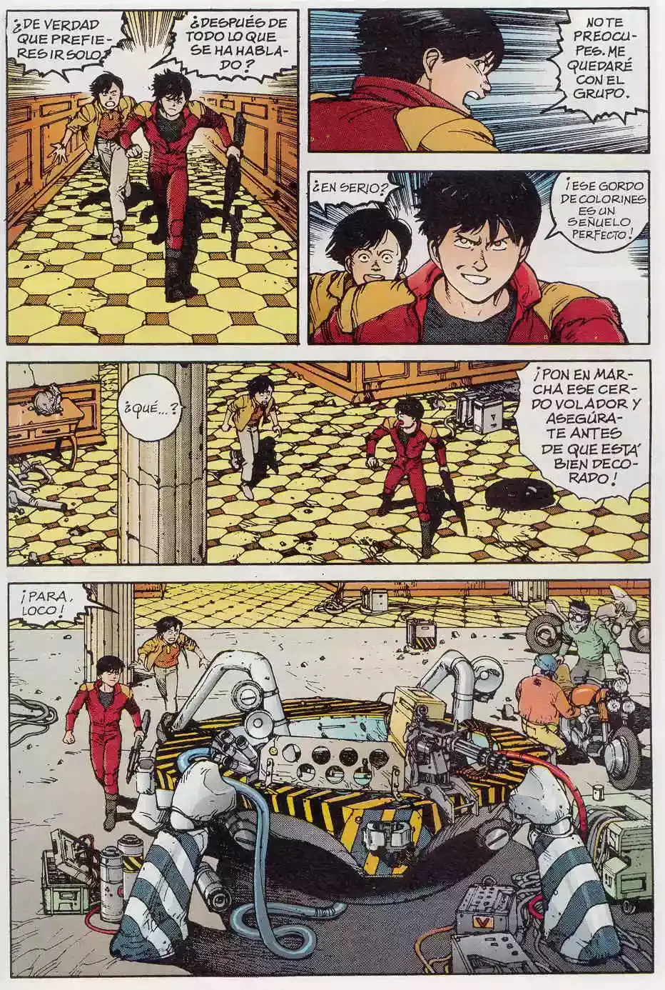 Akira capítulo 10, página 100