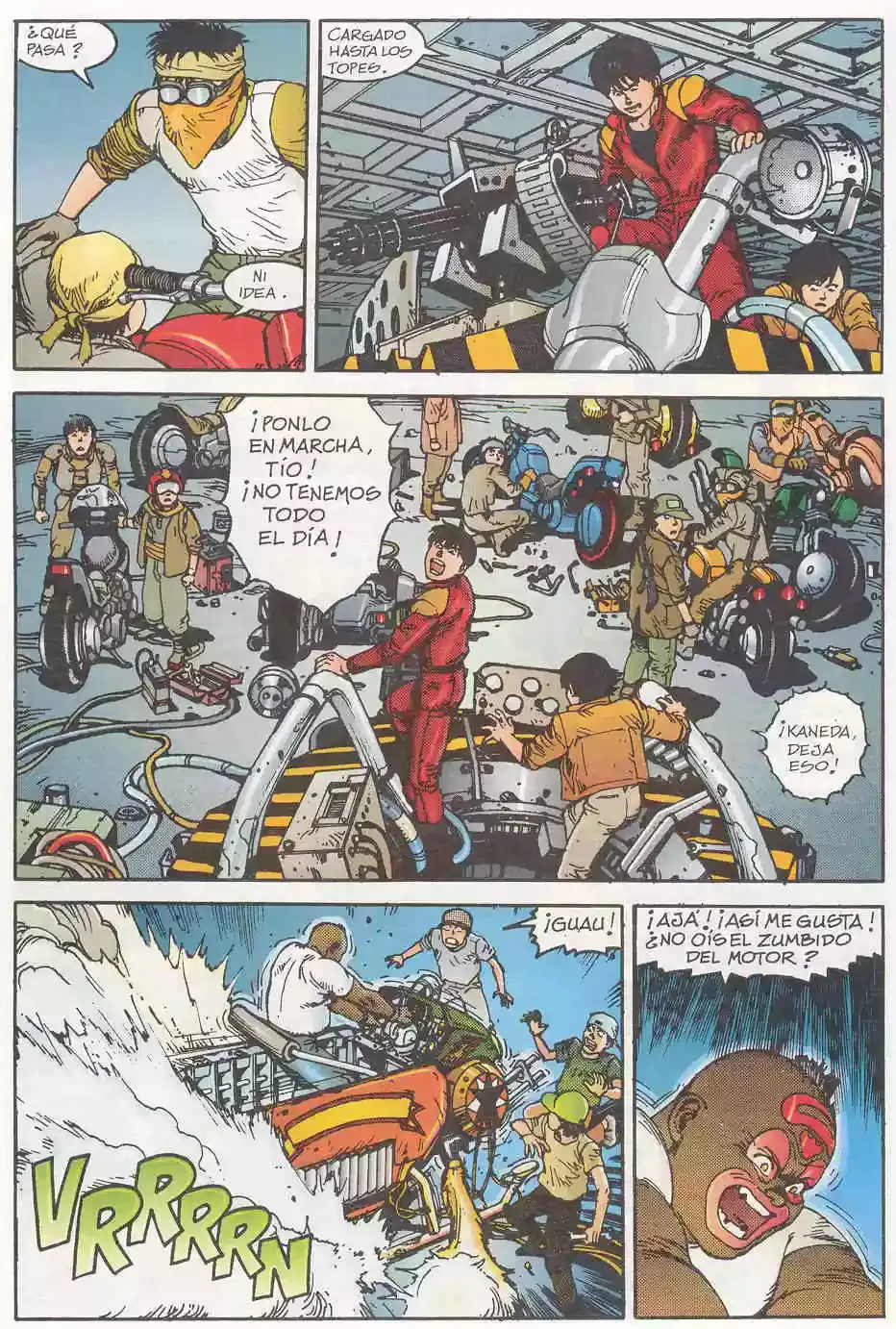 Akira capítulo 10, página 101