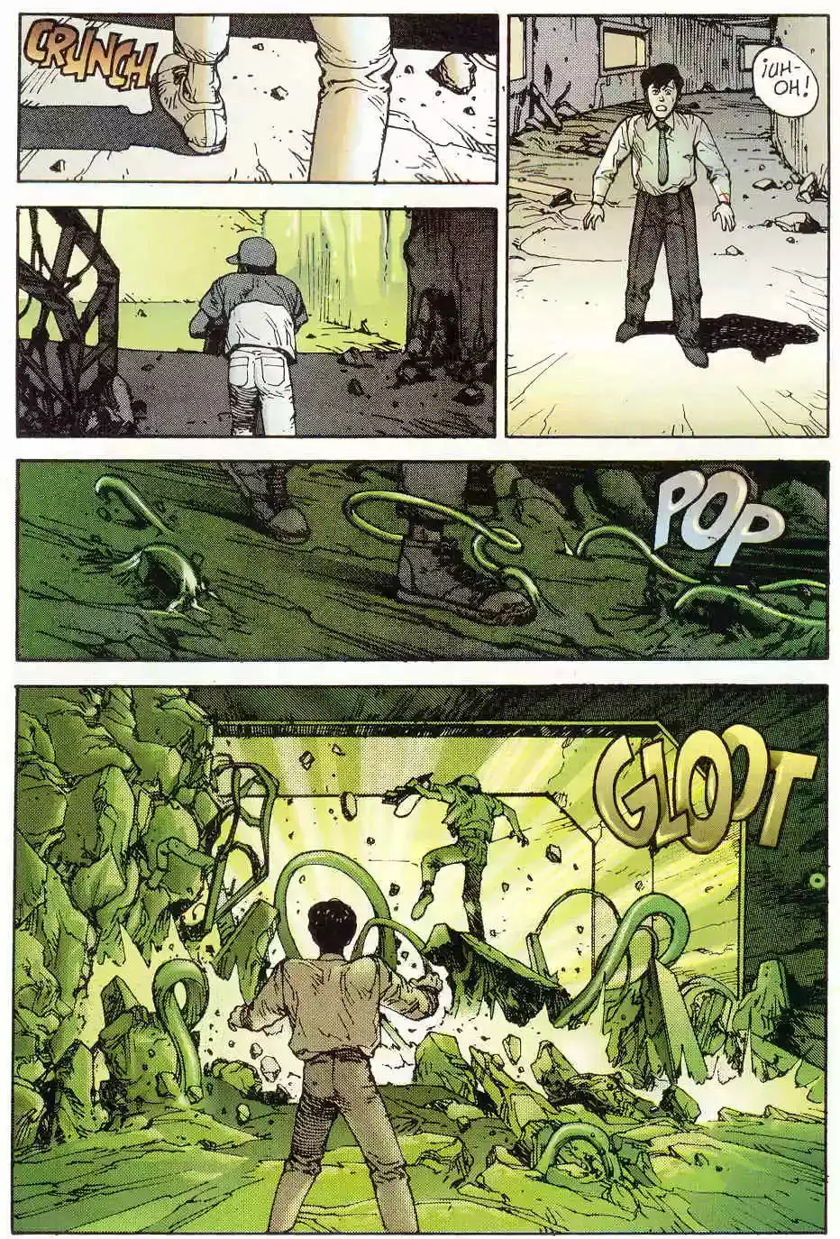 Akira capítulo 10, página 107