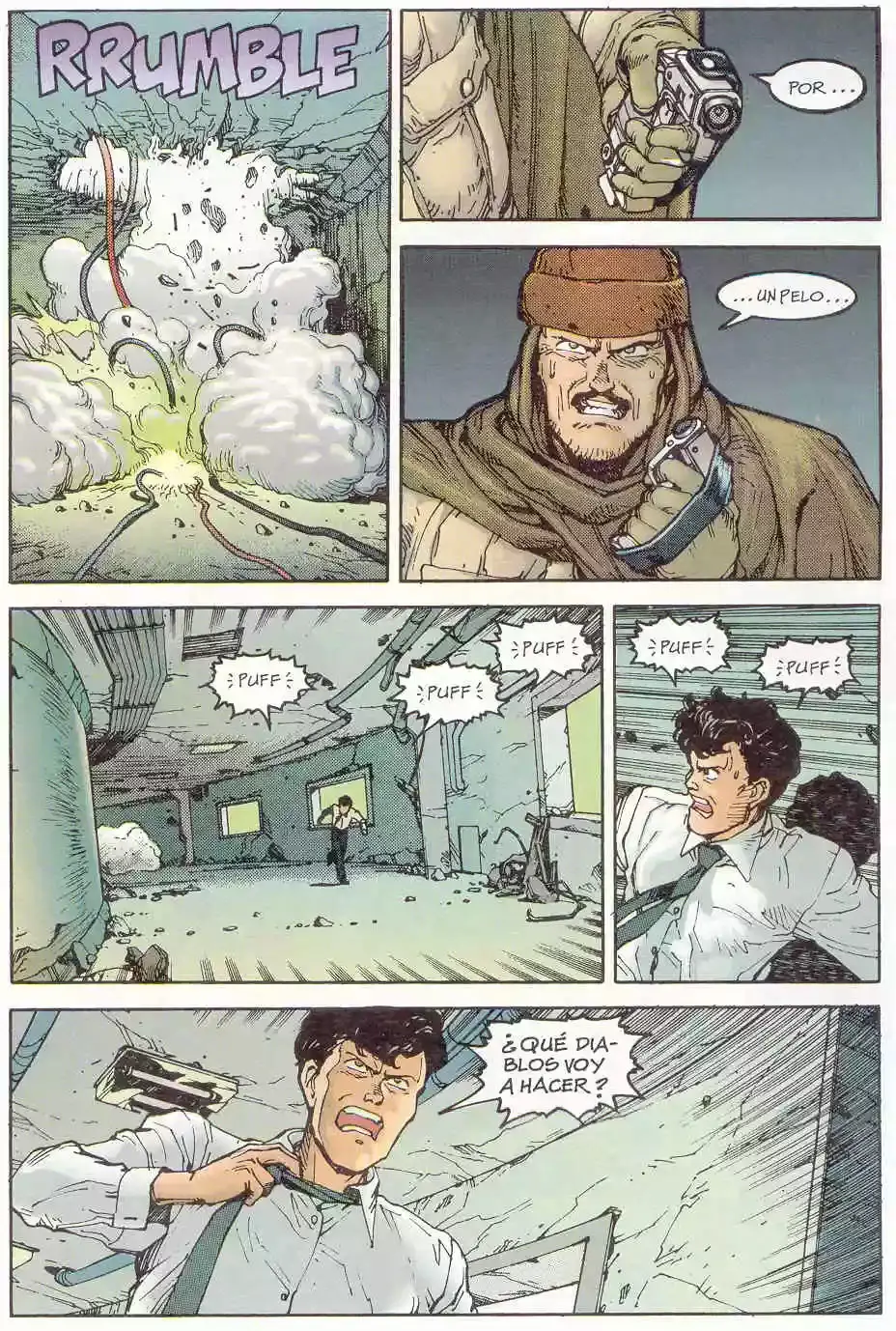 Akira capítulo 10, página 114