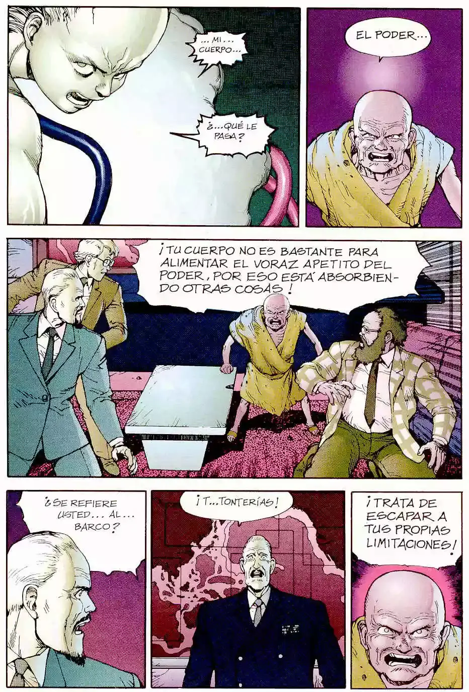 Akira capítulo 10, página 121