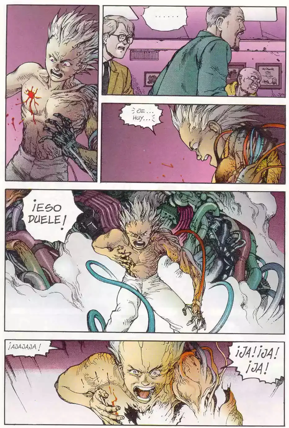 Akira capítulo 10, página 123
