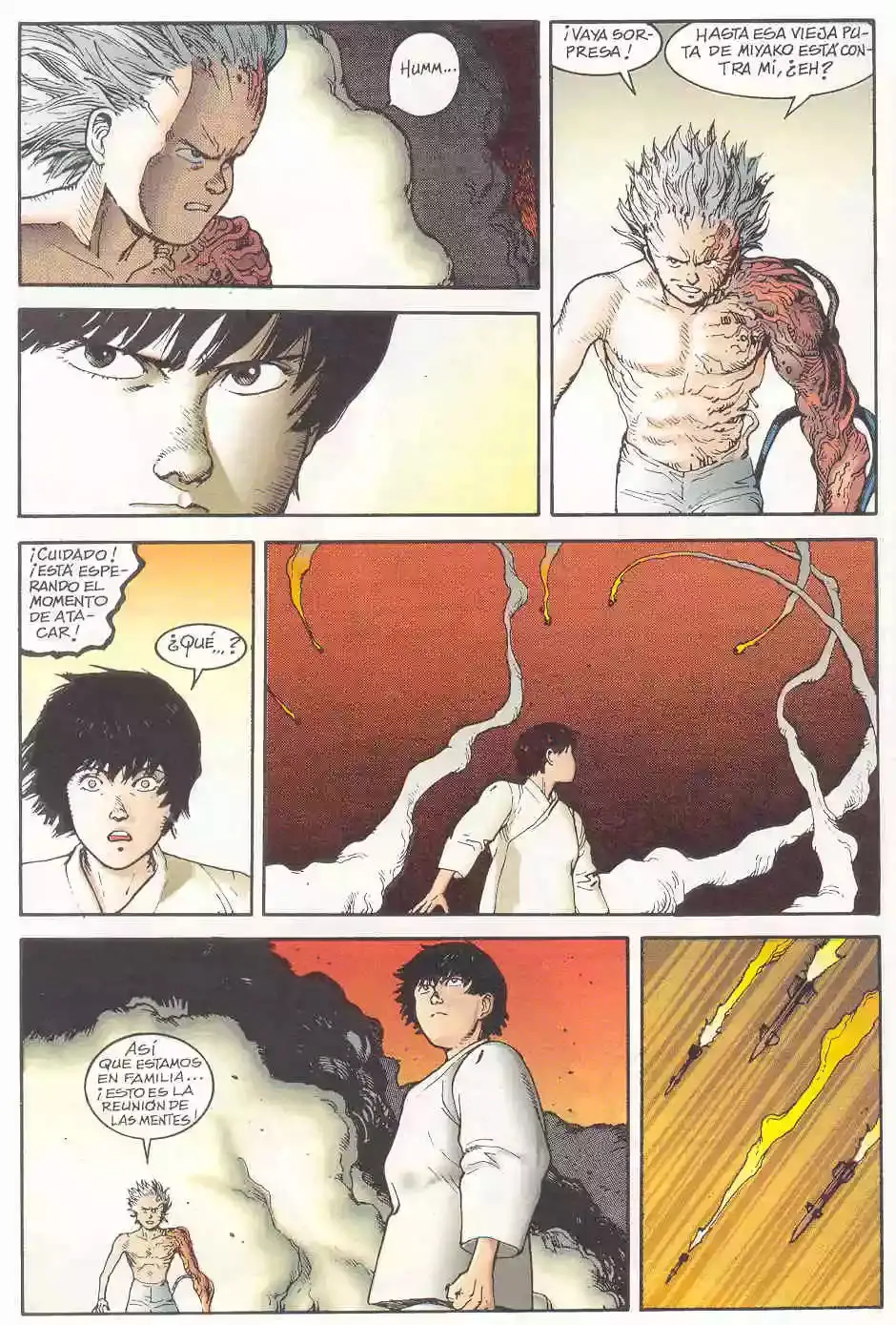 Akira capítulo 10, página 154