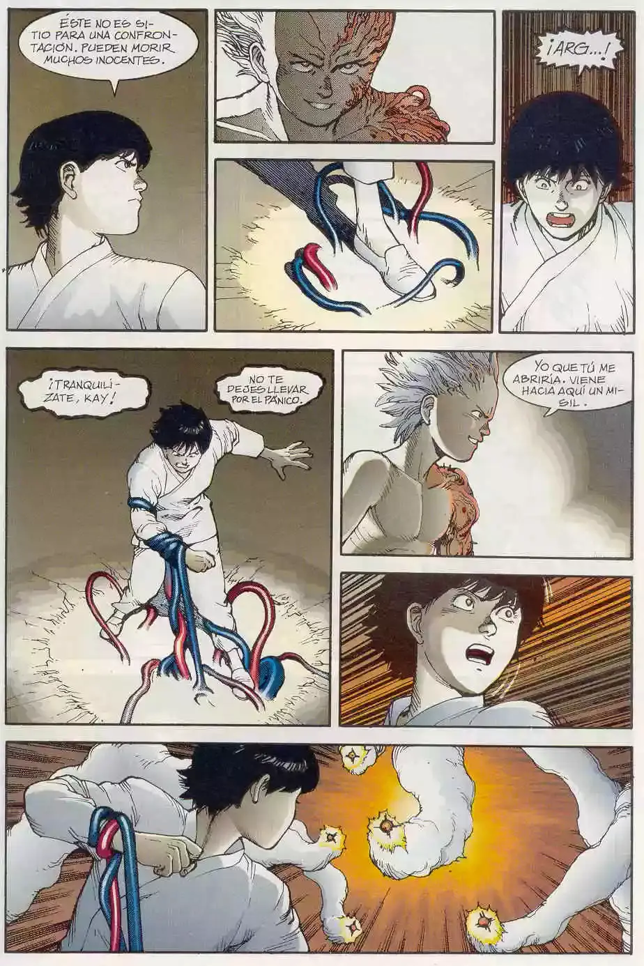 Akira capítulo 10, página 155