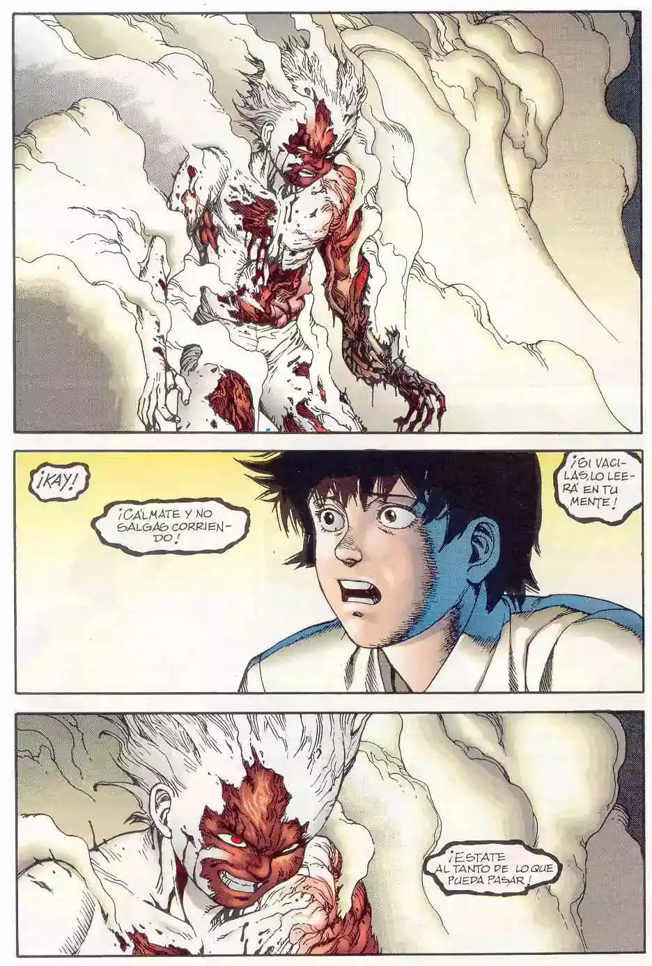 Akira capítulo 10, página 158
