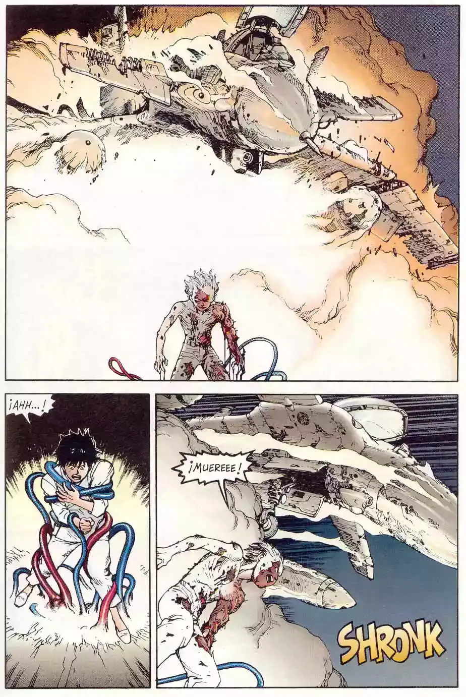 Akira capítulo 10, página 159