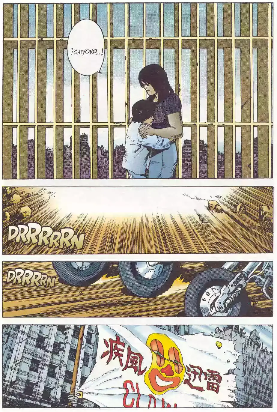 Akira capítulo 10, página 169