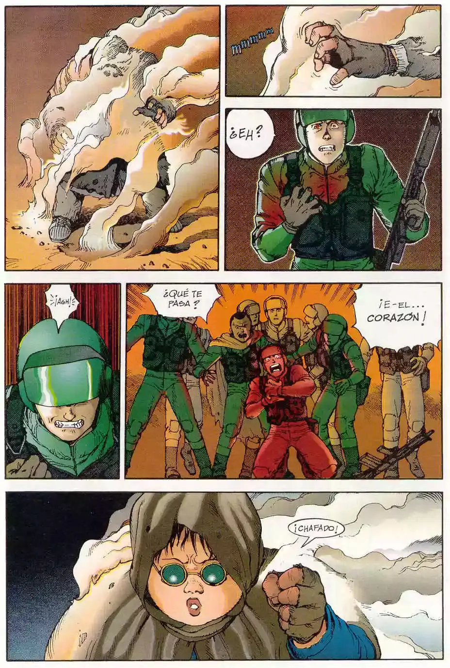 Akira capítulo 10, página 175