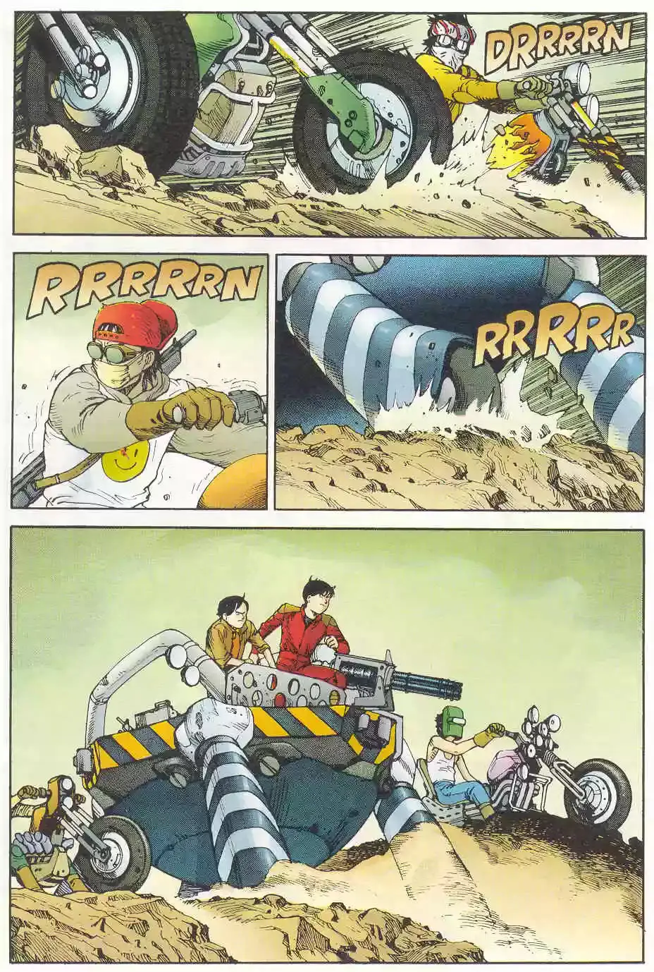Akira capítulo 10, página 180