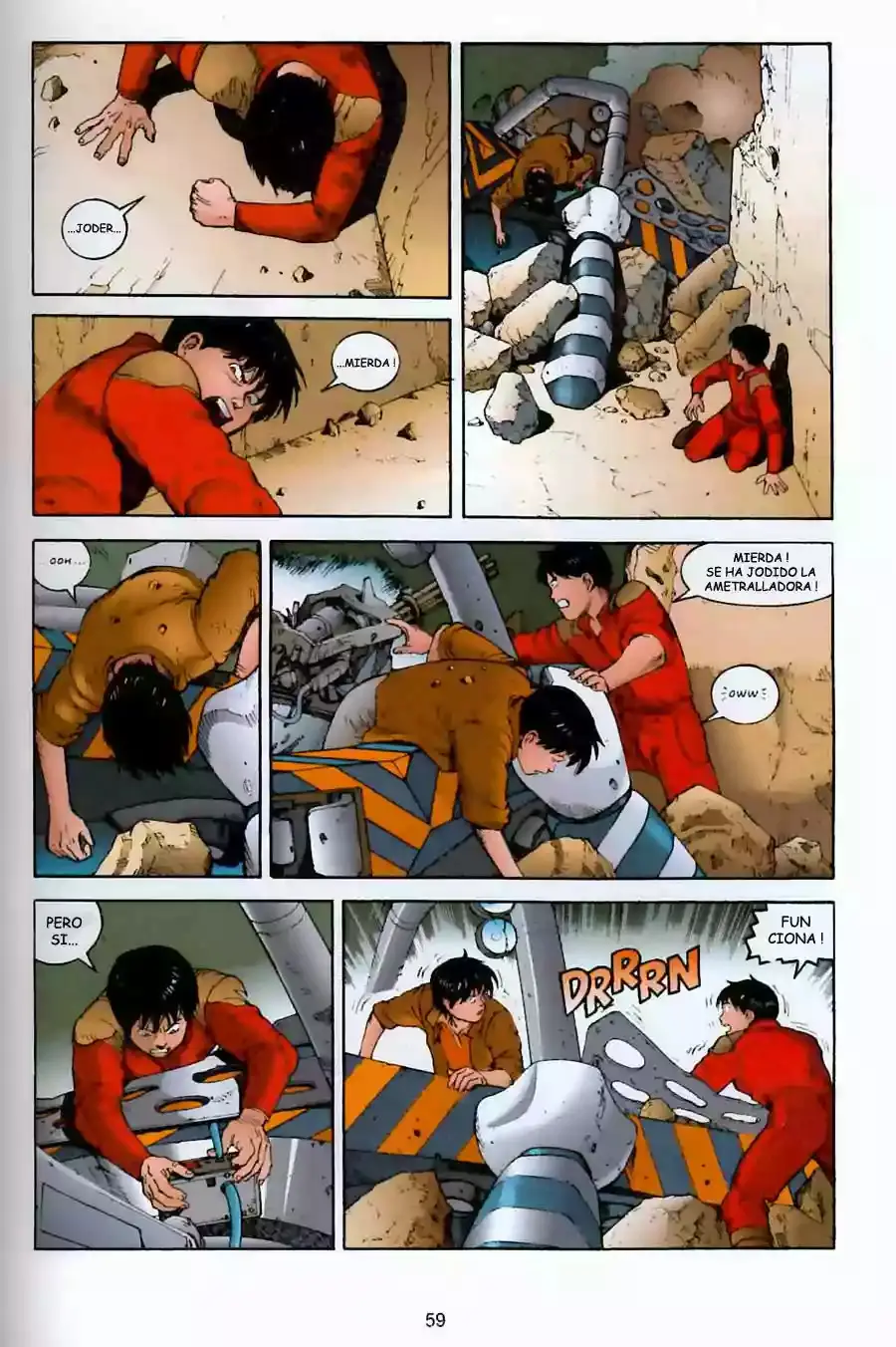 Akira capítulo 11, página 53