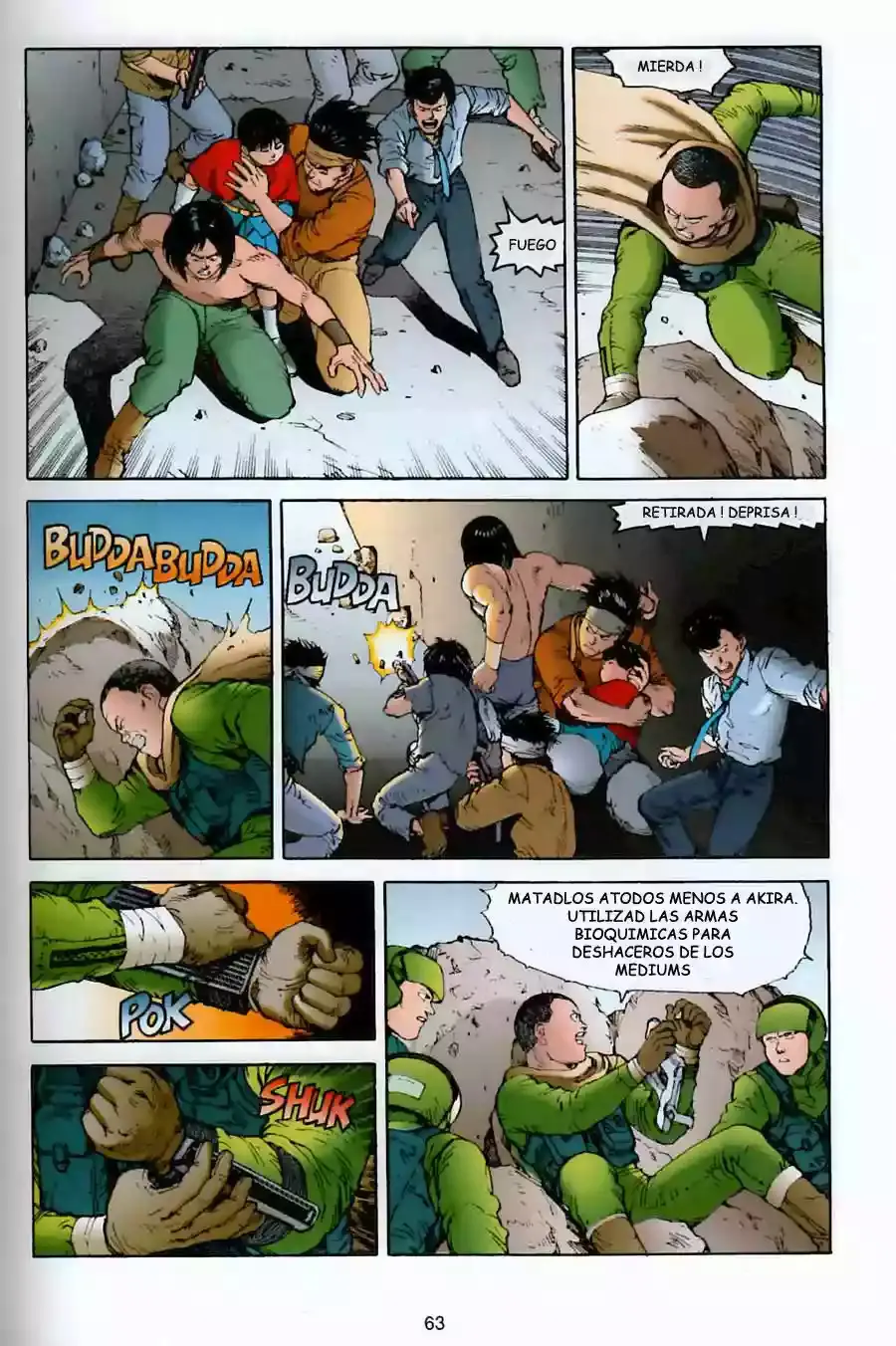 Akira capítulo 11, página 57