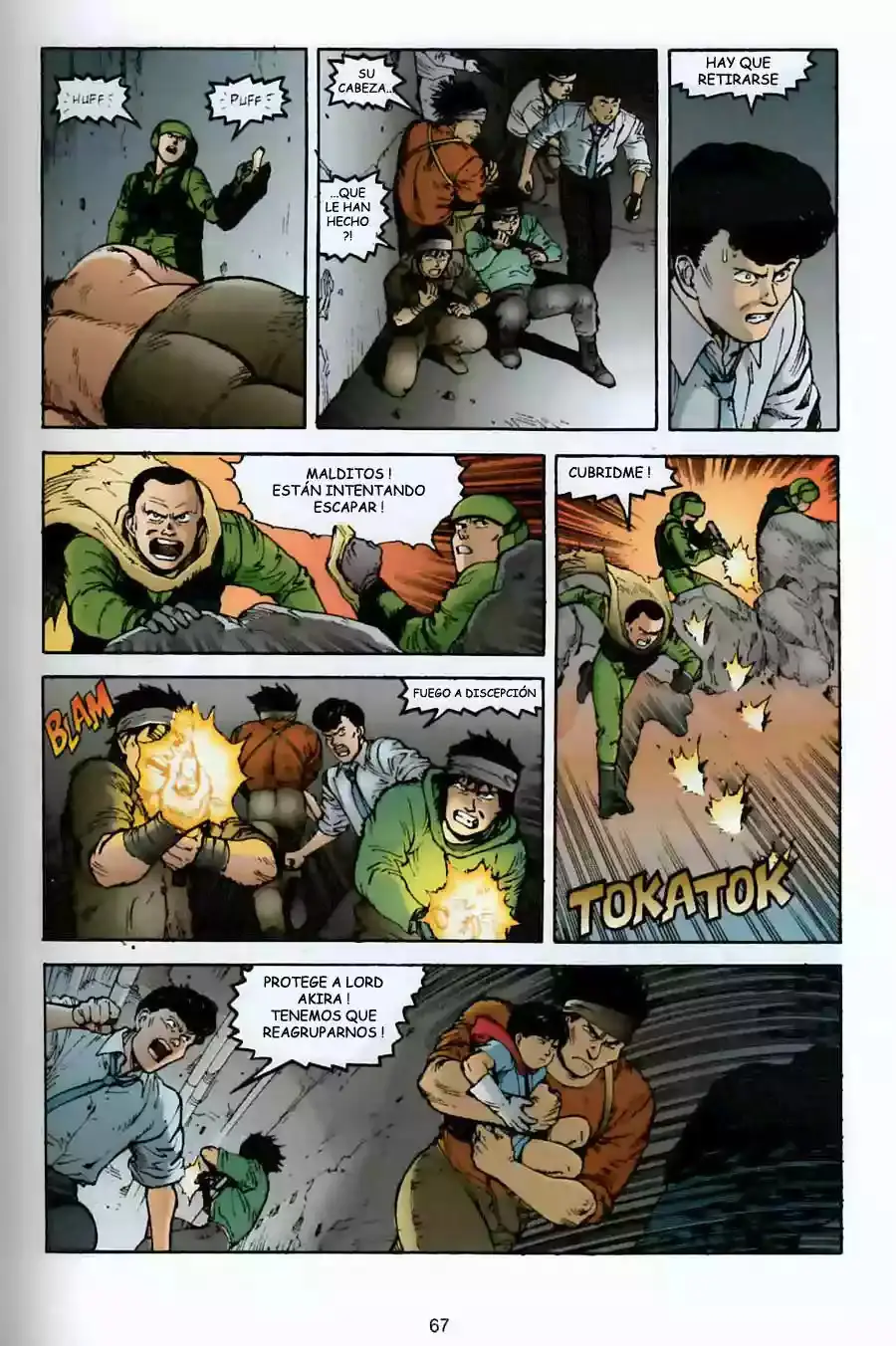 Akira capítulo 11, página 61