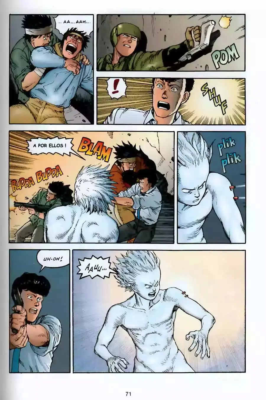 Akira capítulo 11, página 65