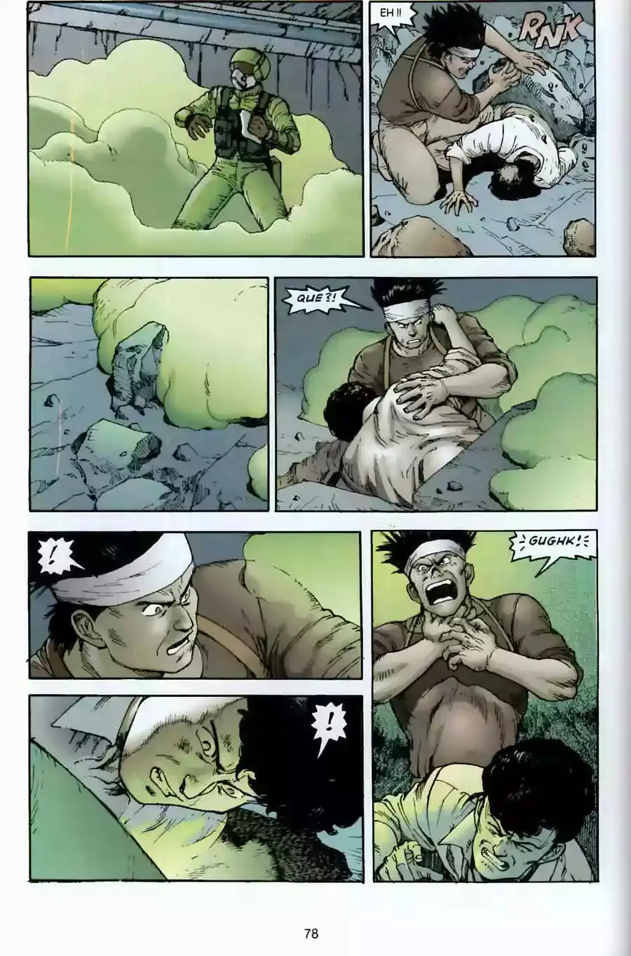 Akira capítulo 11, página 72