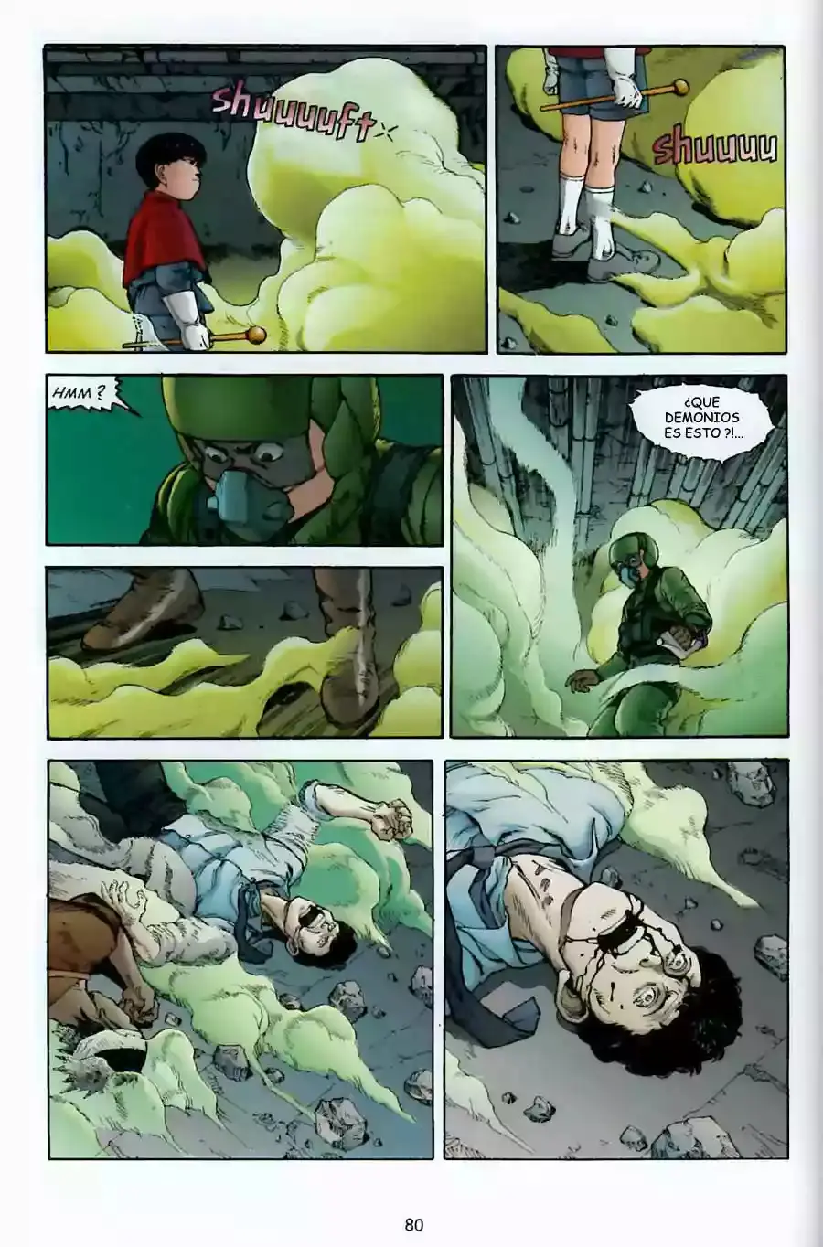 Akira capítulo 11, página 74