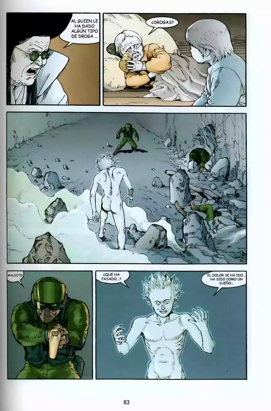 Akira capítulo 11, página 77