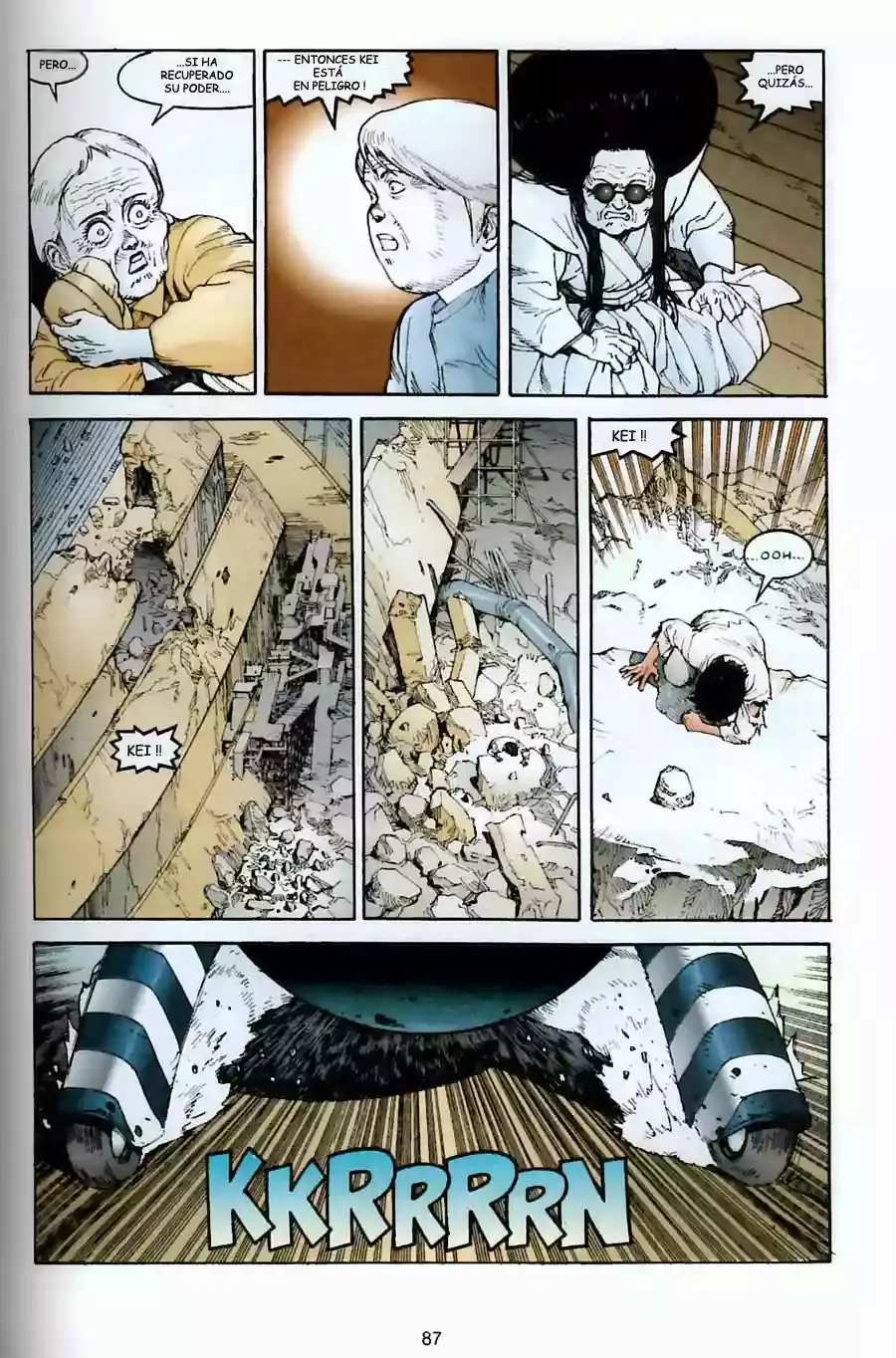 Akira capítulo 11, página 81