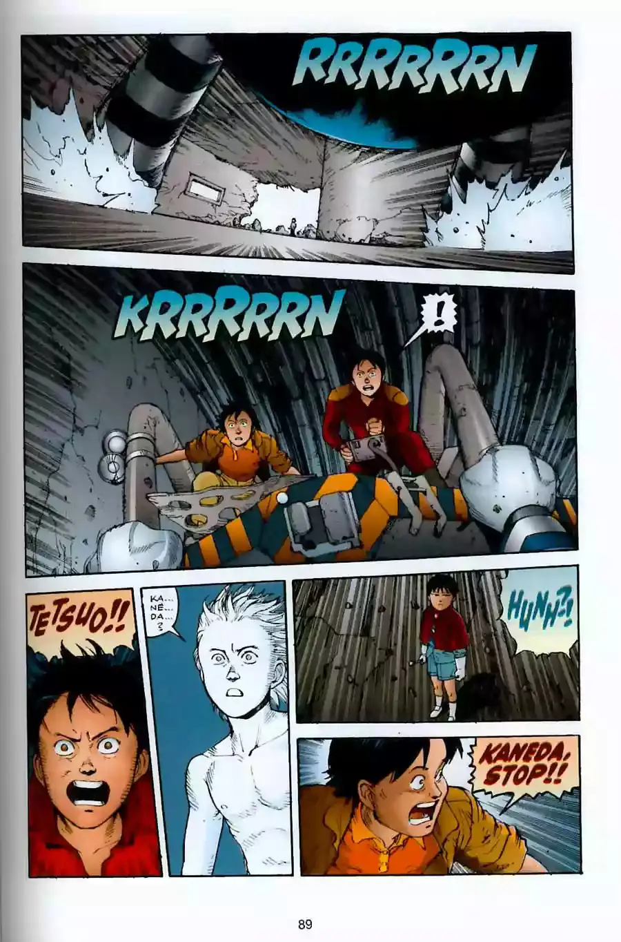 Akira capítulo 11, página 83