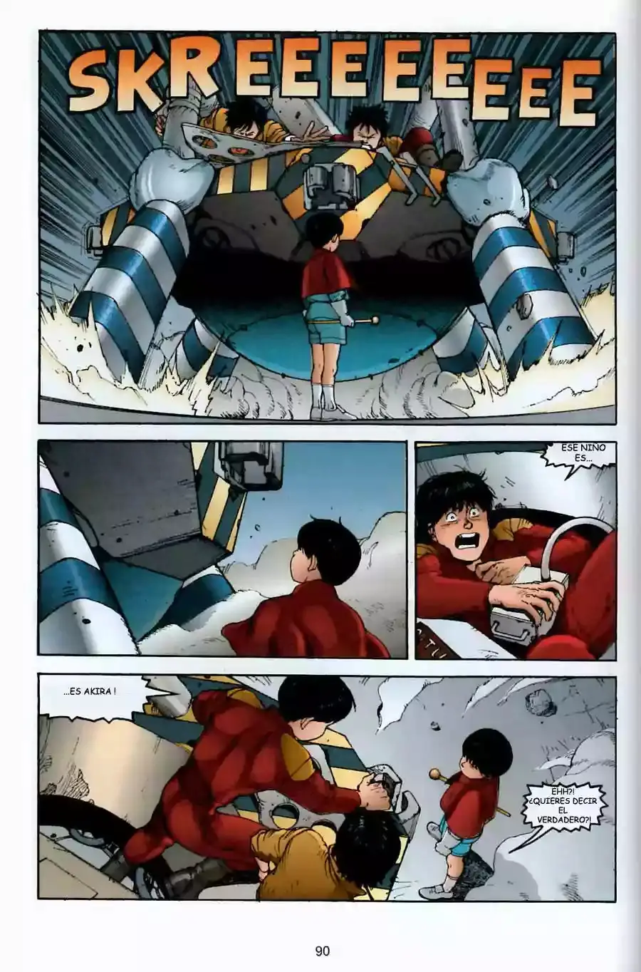 Akira capítulo 11, página 84