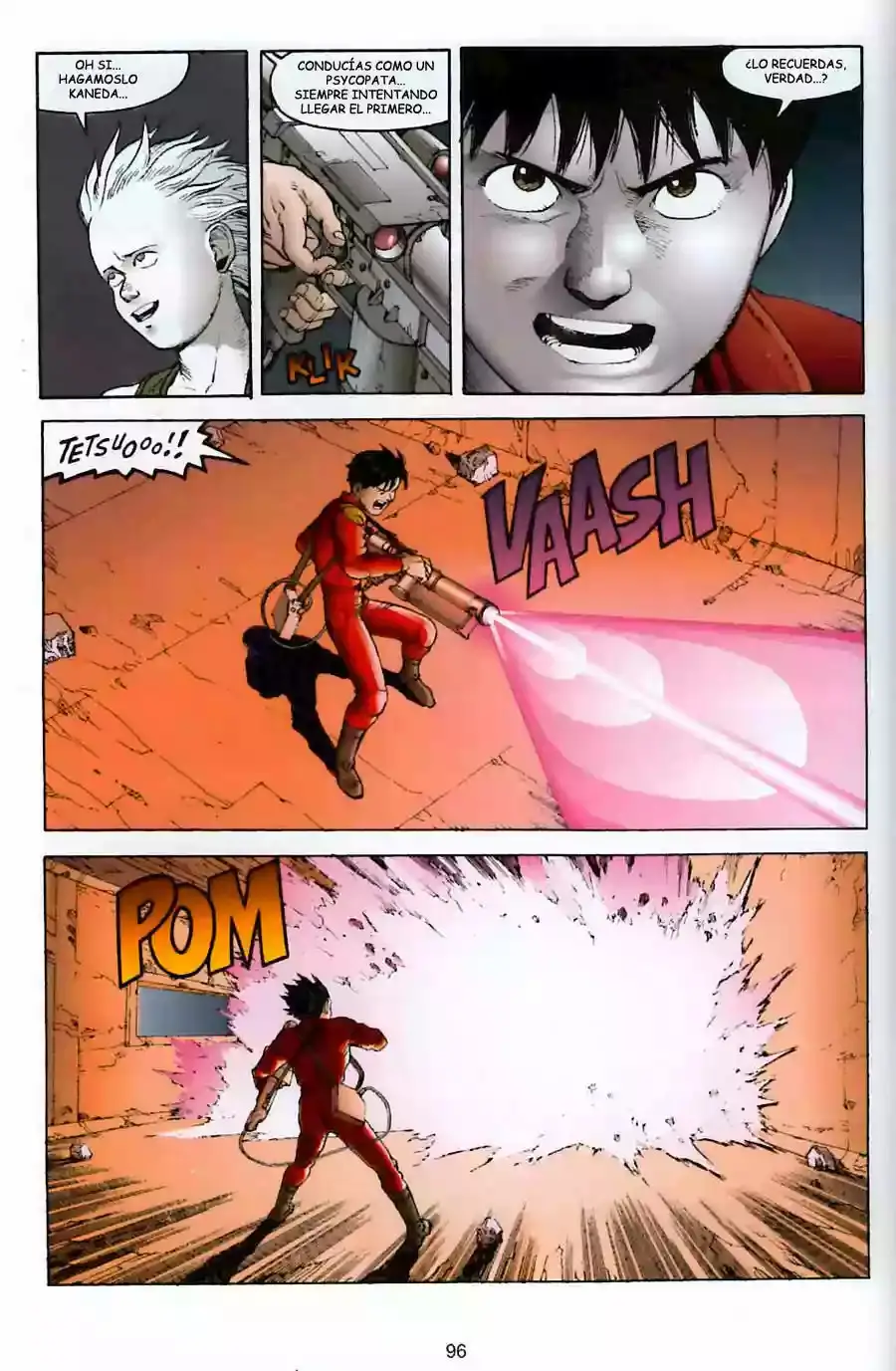 Akira capítulo 11, página 90