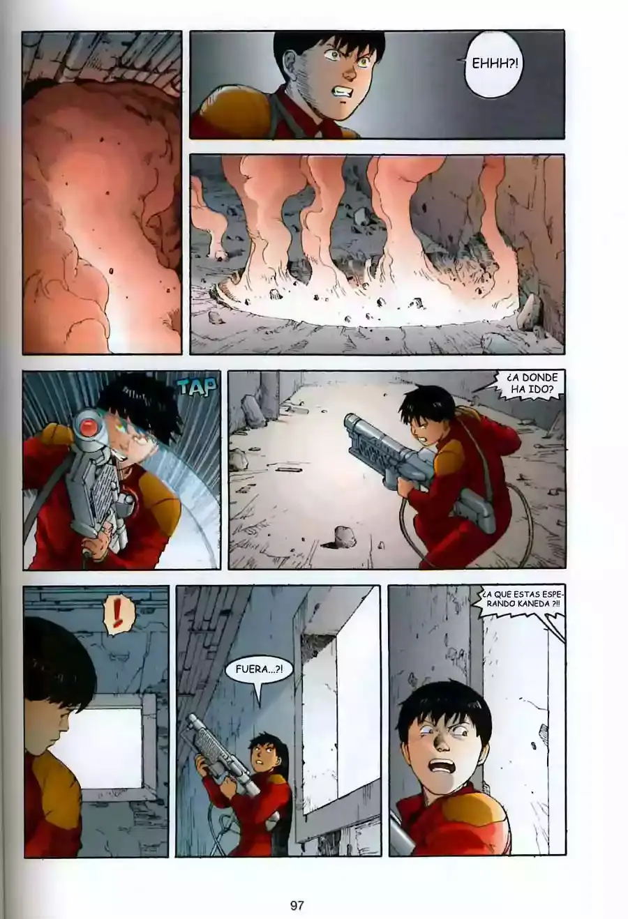 Akira capítulo 11, página 91