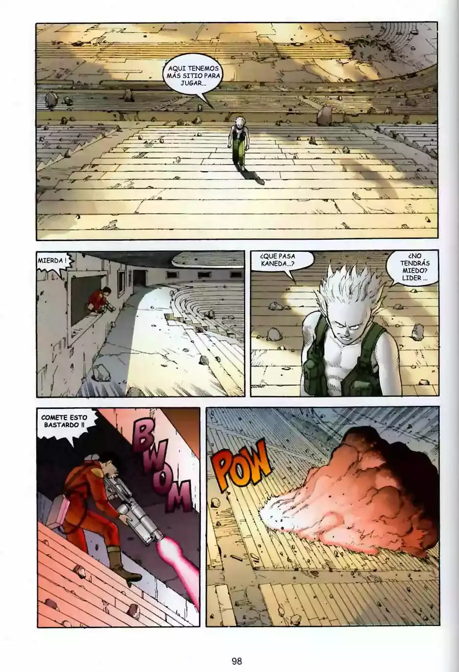Akira capítulo 11, página 92