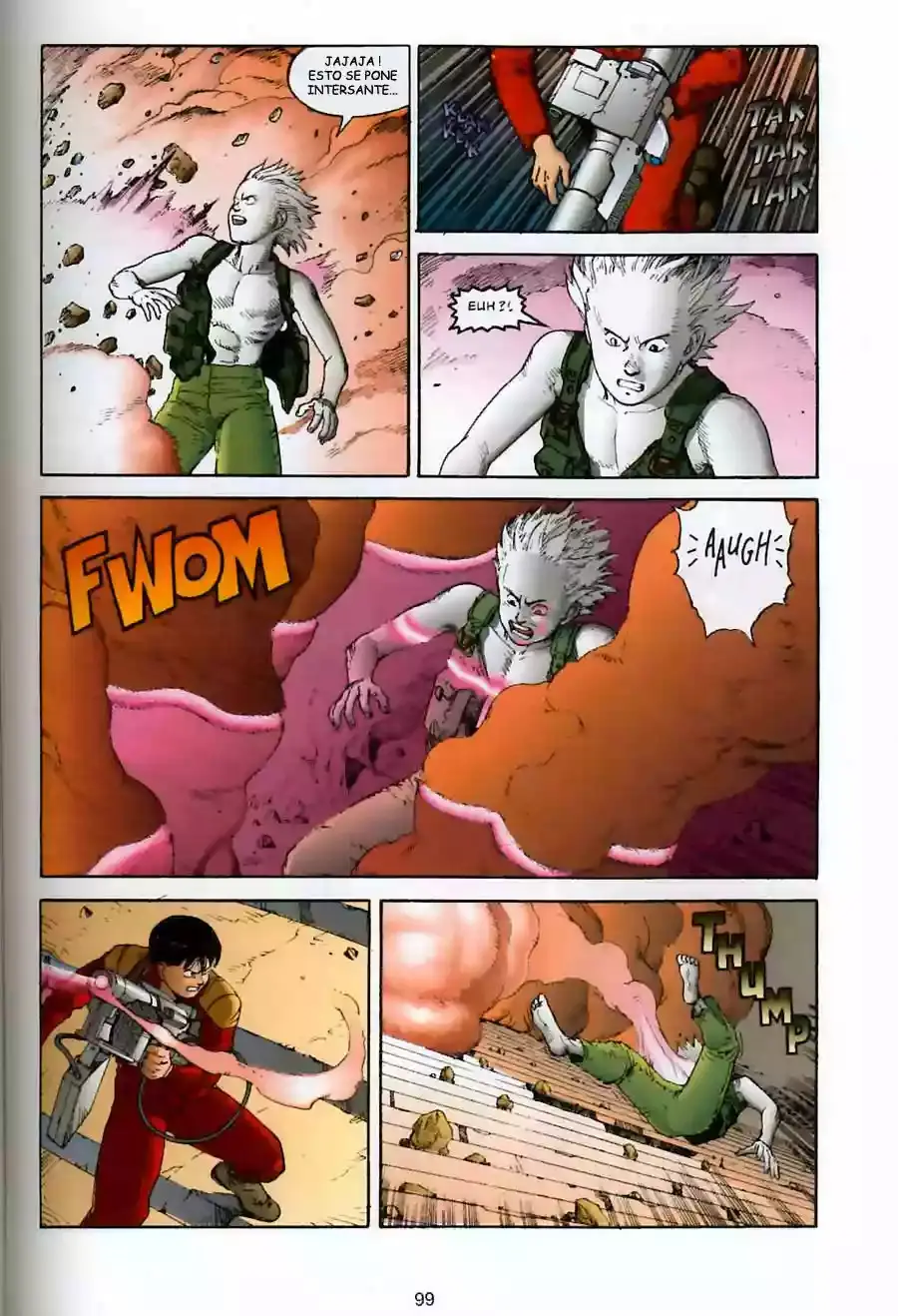 Akira capítulo 11, página 93