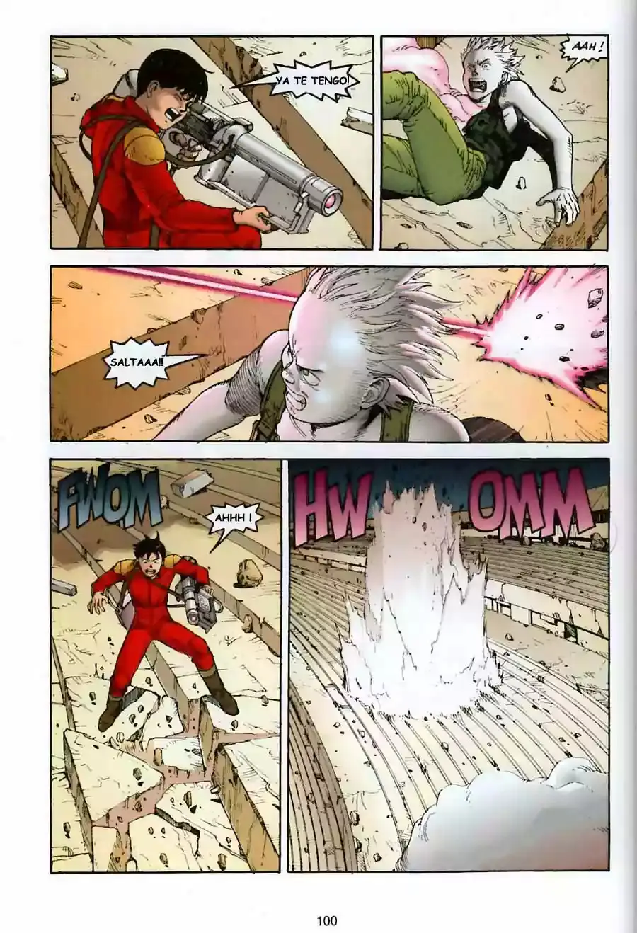 Akira capítulo 11, página 94