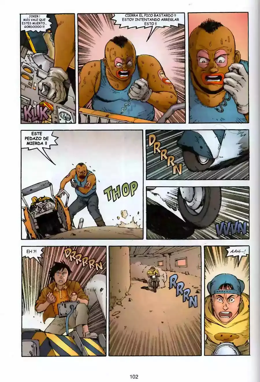 Akira capítulo 11, página 96