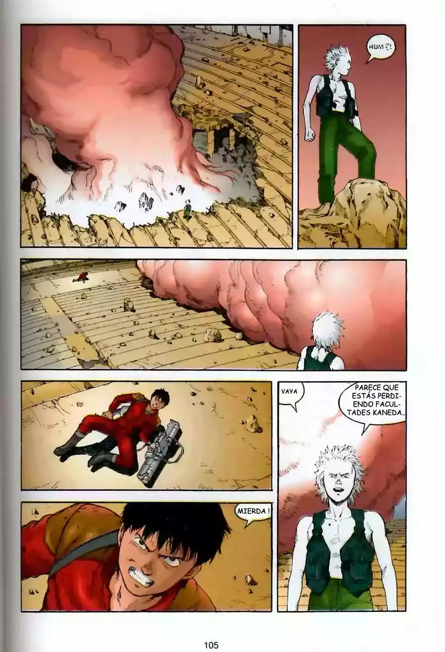 Akira capítulo 11, página 99