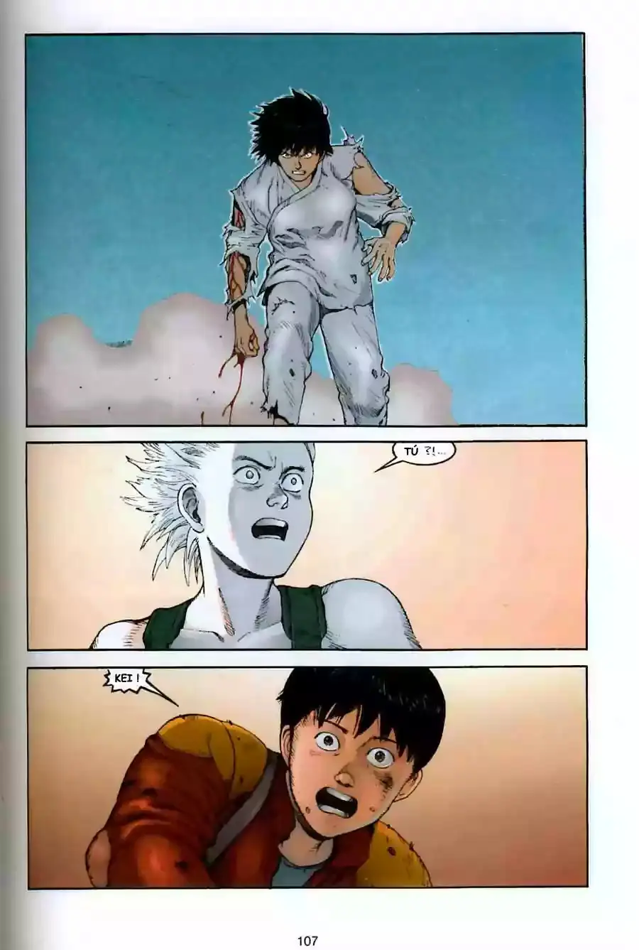 Akira capítulo 11, página 101