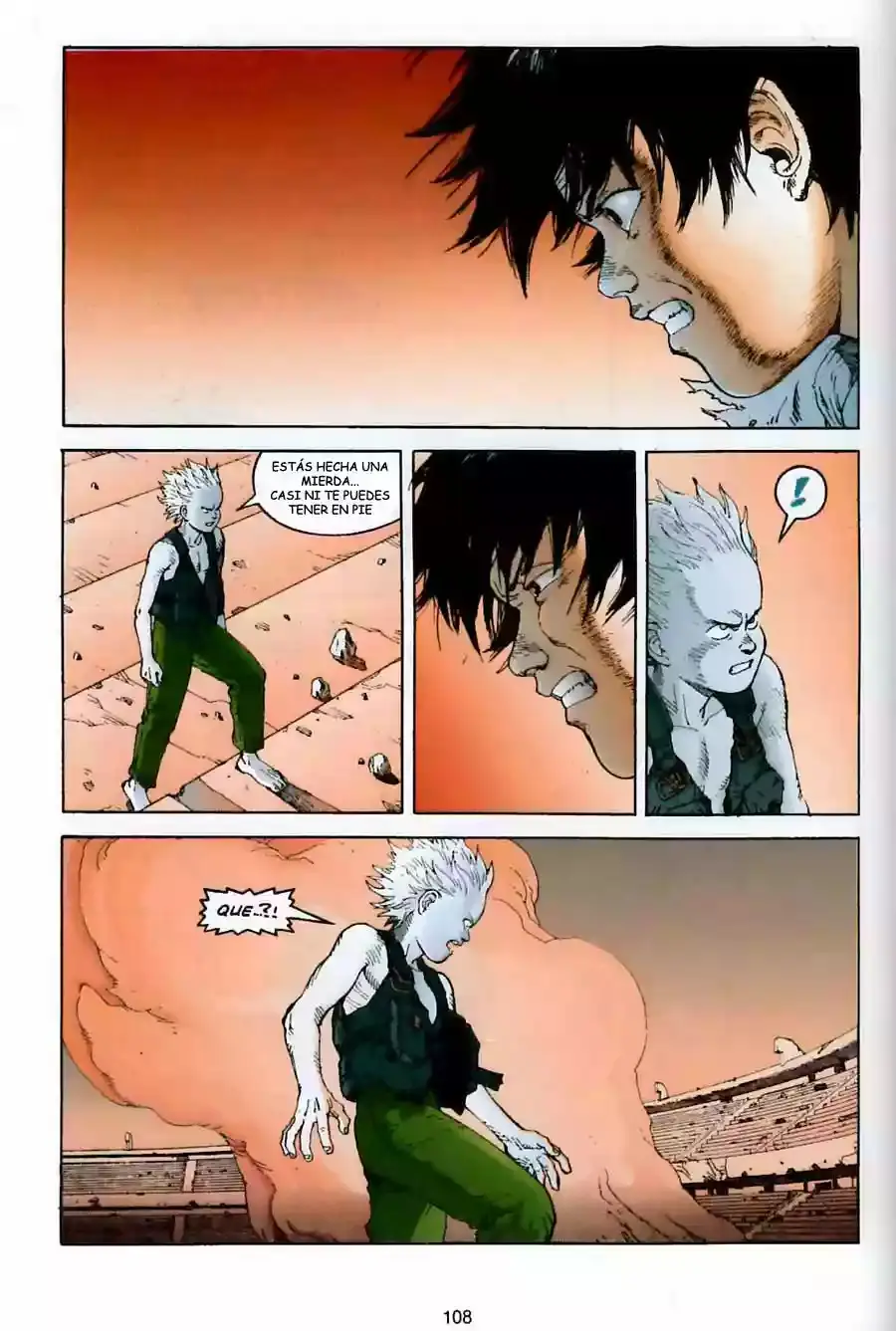 Akira capítulo 11, página 102