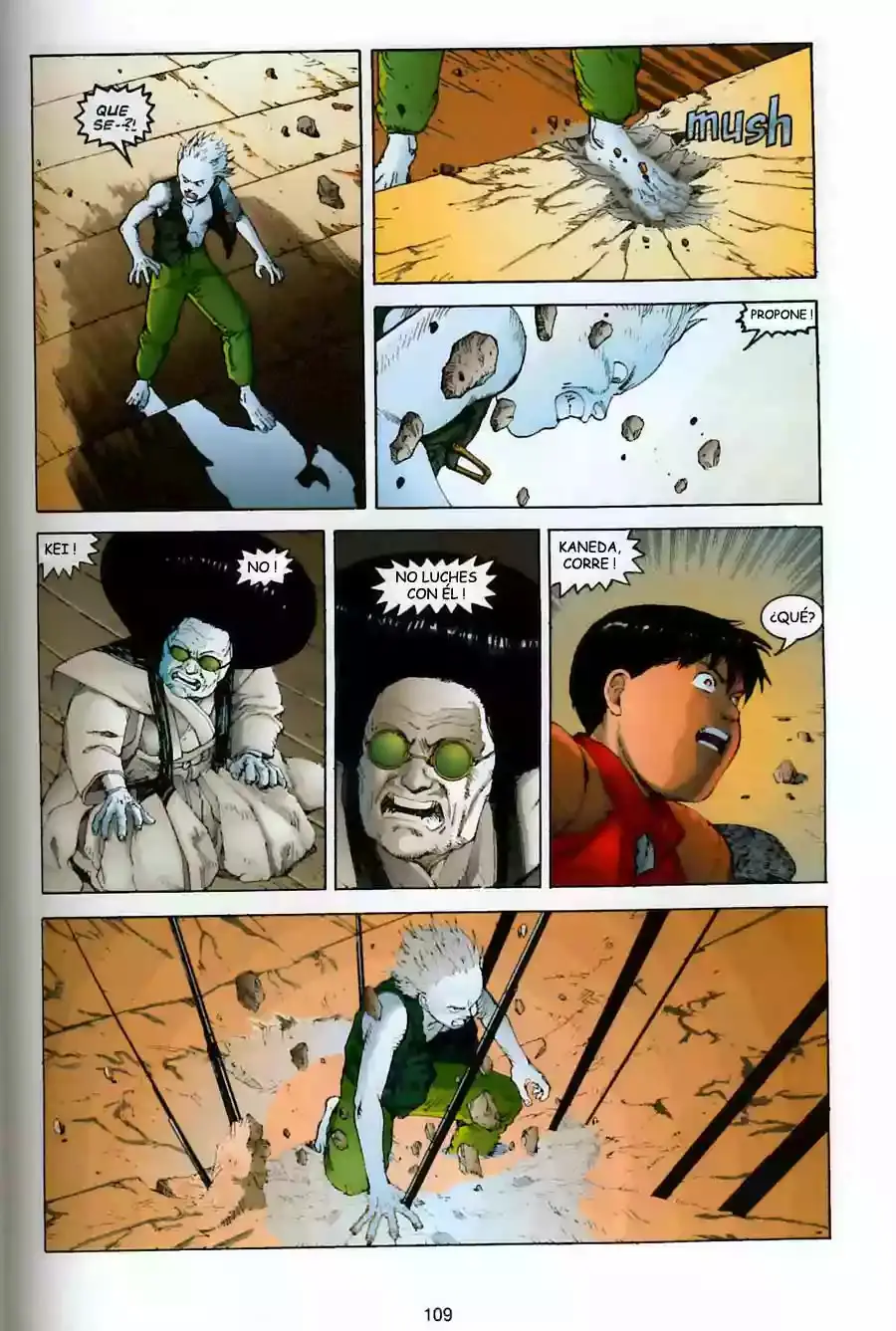 Akira capítulo 11, página 103