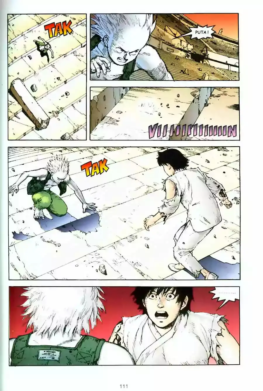 Akira capítulo 11, página 105