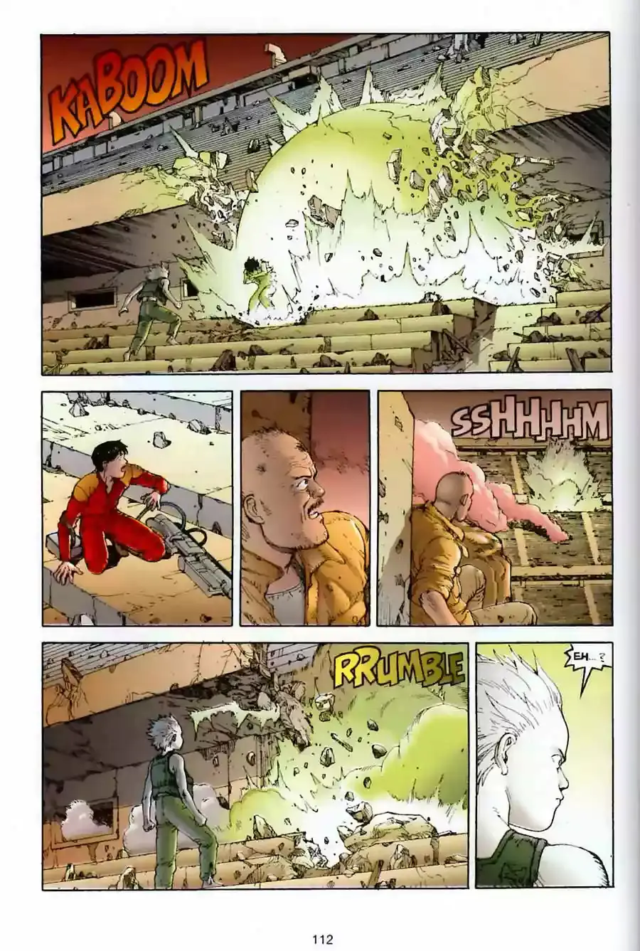 Akira capítulo 11, página 106