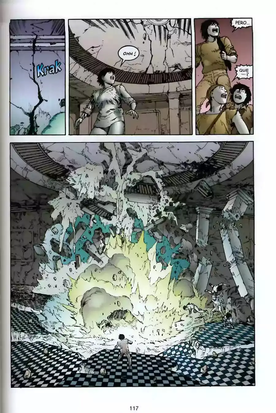 Akira capítulo 11, página 111