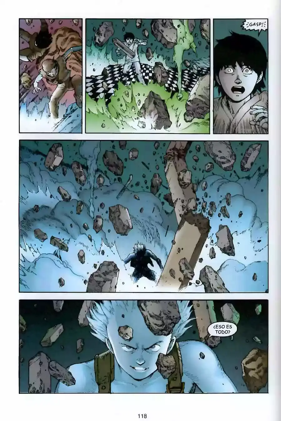Akira capítulo 11, página 112
